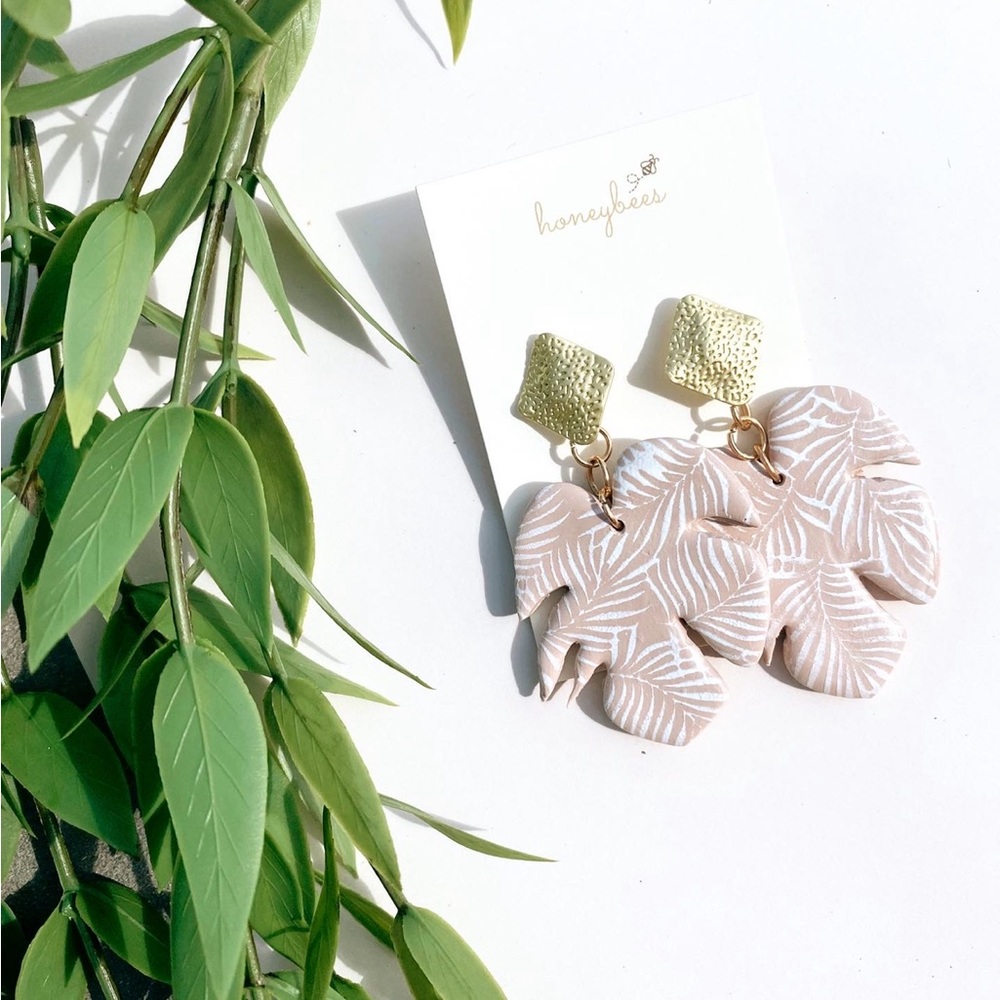 Clay made earrings